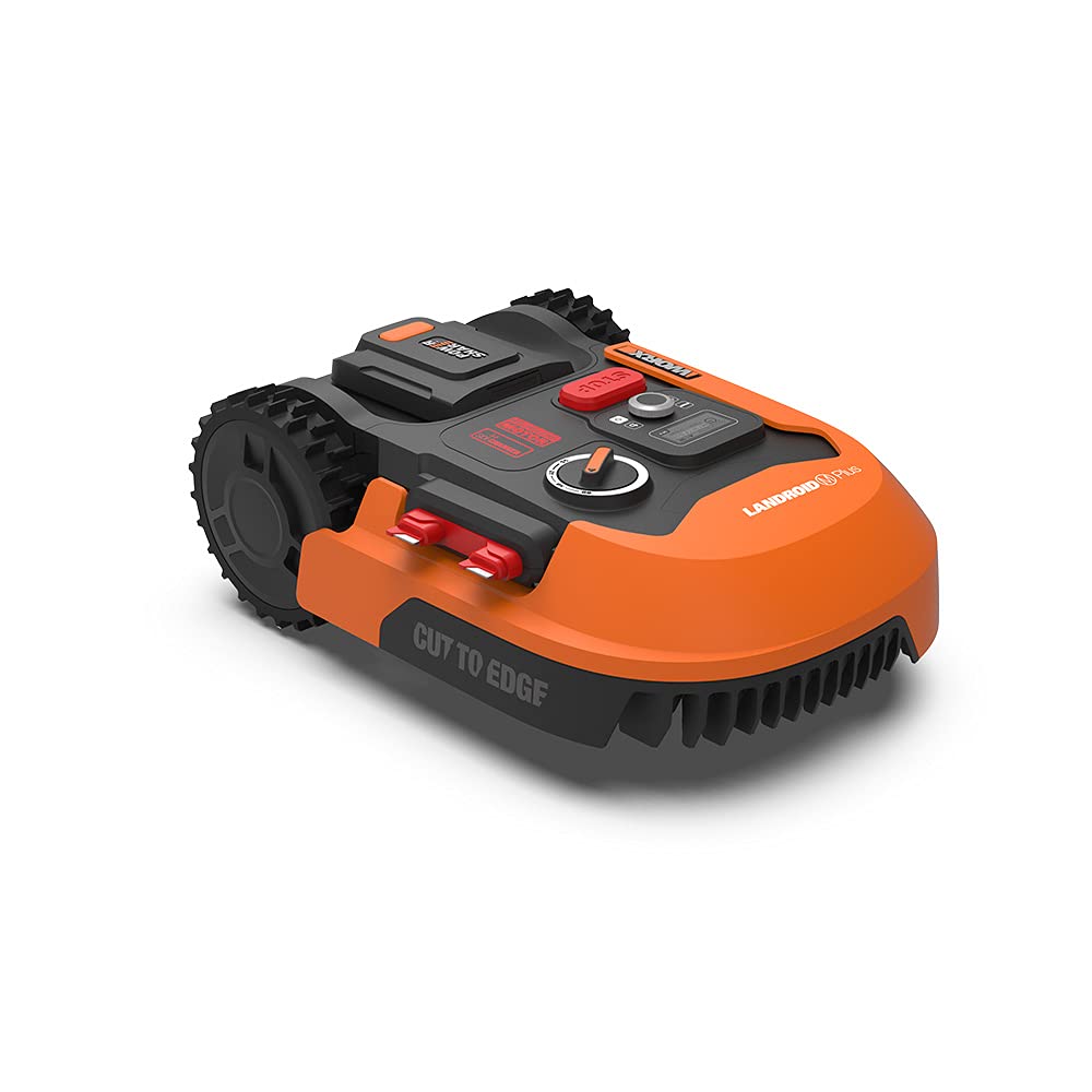 WORX Landroid Vision M800 Mähroboter WR208E.1 für Gärten bis 800m², AI Rasenmäher Roboter ohne Begrenzungskabel (WLAN & Bluetooth, aktive Hindernisvermeidung mit KI-Technologie, Igelschutz)