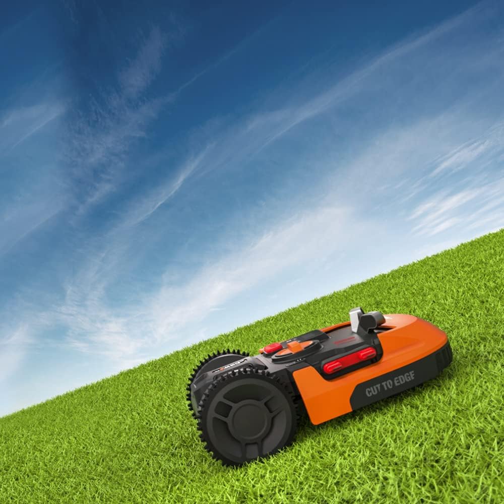 WORX WR167E Mähroboter 700 m² mit Kabel, App & AIA-Navigation