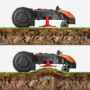 WORX WR167E Mähroboter 700 m² mit Kabel, App & AIA-Navigation