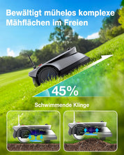 ECOVACS GOAT G1-800 Mähroboter 800 m², ohne Kabel, GPS & Hindernisvermeidung